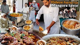 Best Subha ka Desi Nashta Peshawari Siri Paye | Hidayat Siri Paya Sawat | Street Food Pakistan