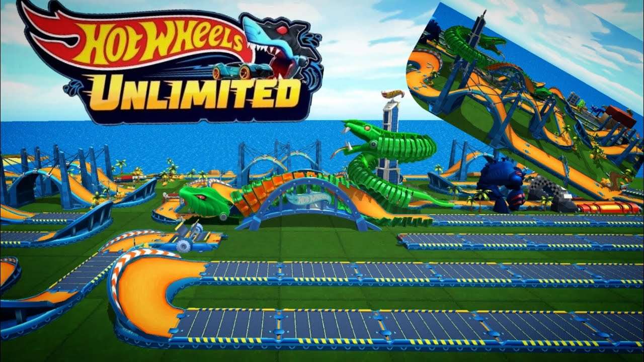Hot Wheels Unlimited ready set build up the new track 