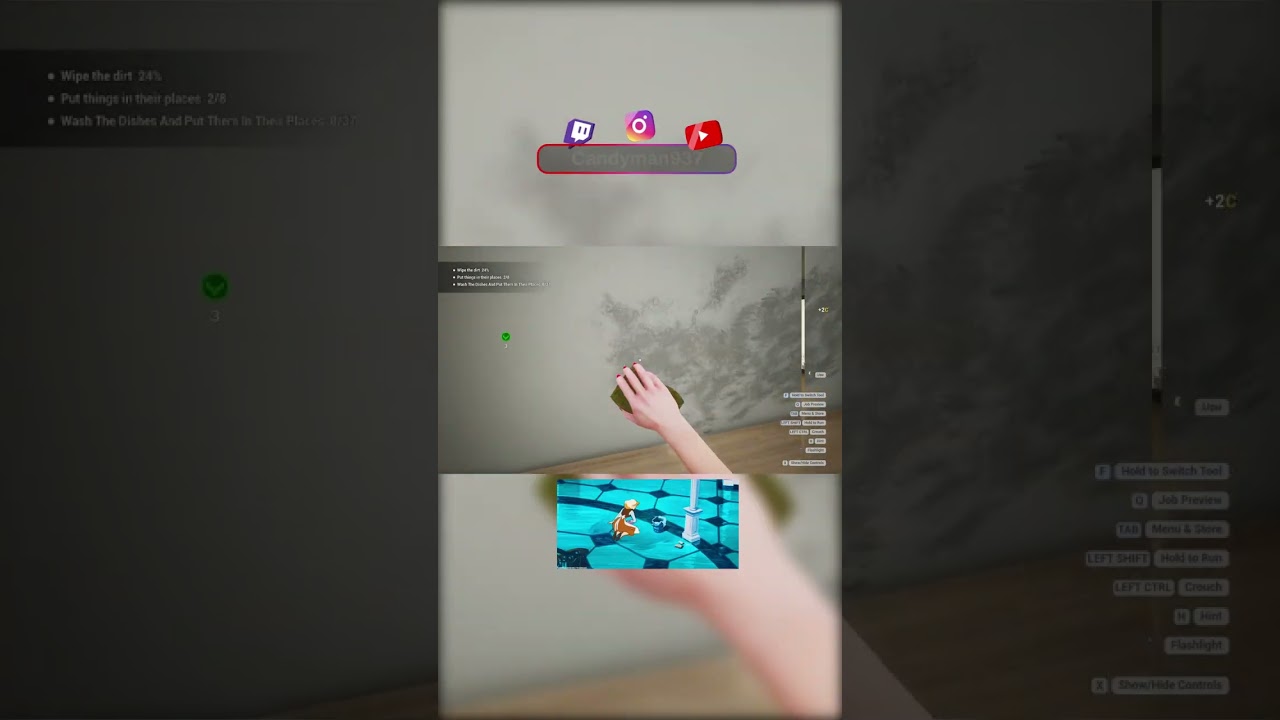 Why is cleaning in games more fun than real life 😂