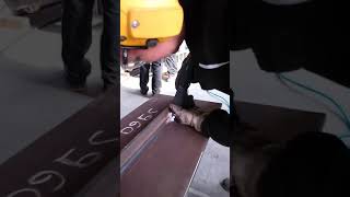 HIFIT- fillet weld peening high impact process
