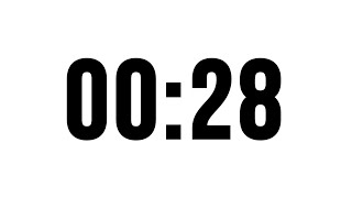 Famous 28 Second Timer Without Music, Simple Countdown With Alarm At The End Profile