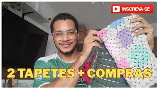 2 TAPETES + 11 CONES DE BARBANTE, VEM VER AS NOVAS CORES 🥰💚