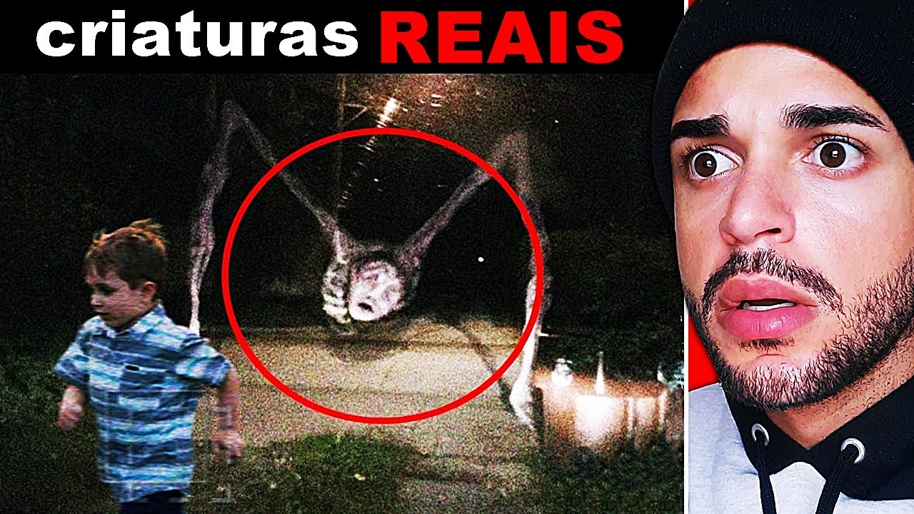 Criaturas BIZARRAS Capturadas Por Câmeras! 😰