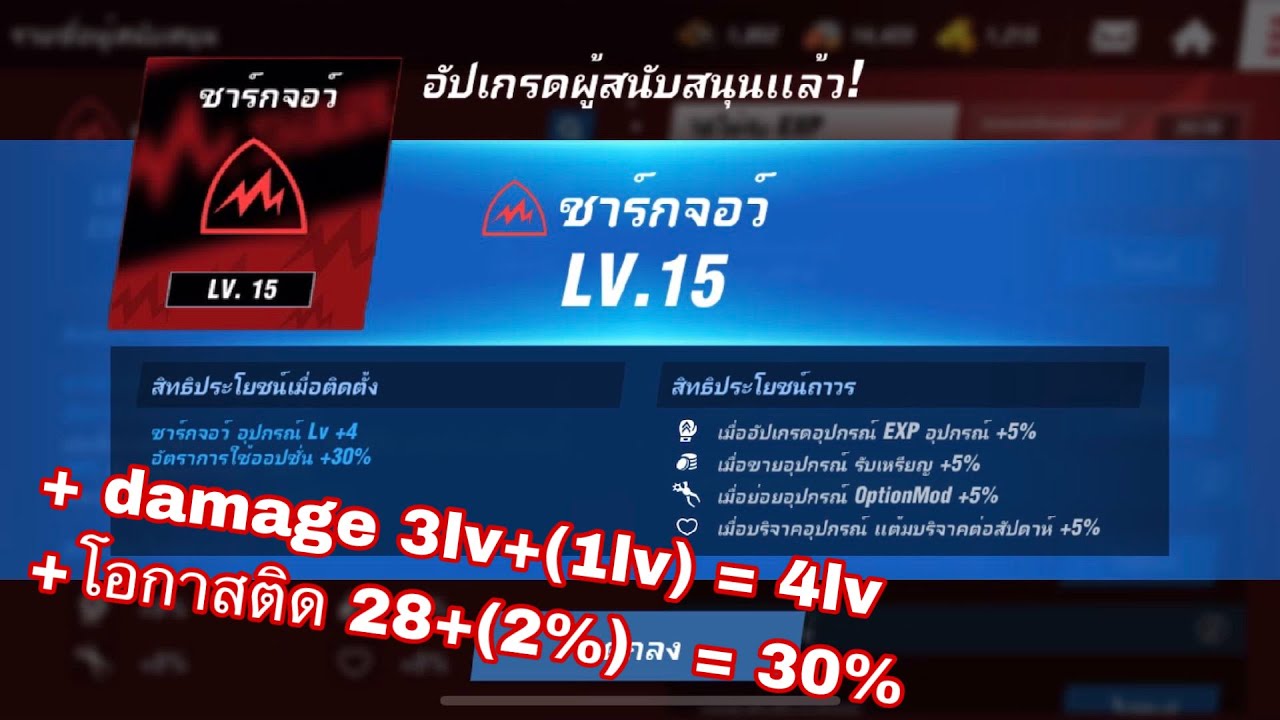 Boxing Star : Sponsor ชาร์กจอว์(Sharkjaw) LV 15 + damage Uppercut