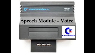 COMMODORE 64 can talk since 1983..