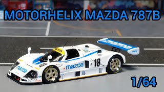 MOTORHELIX - 1991 Mazda 787B #18 - 1/64 scale