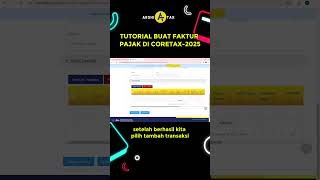 Tutorial buat faktur pajak di coretax system 2025 #coretax #coretaxsystem