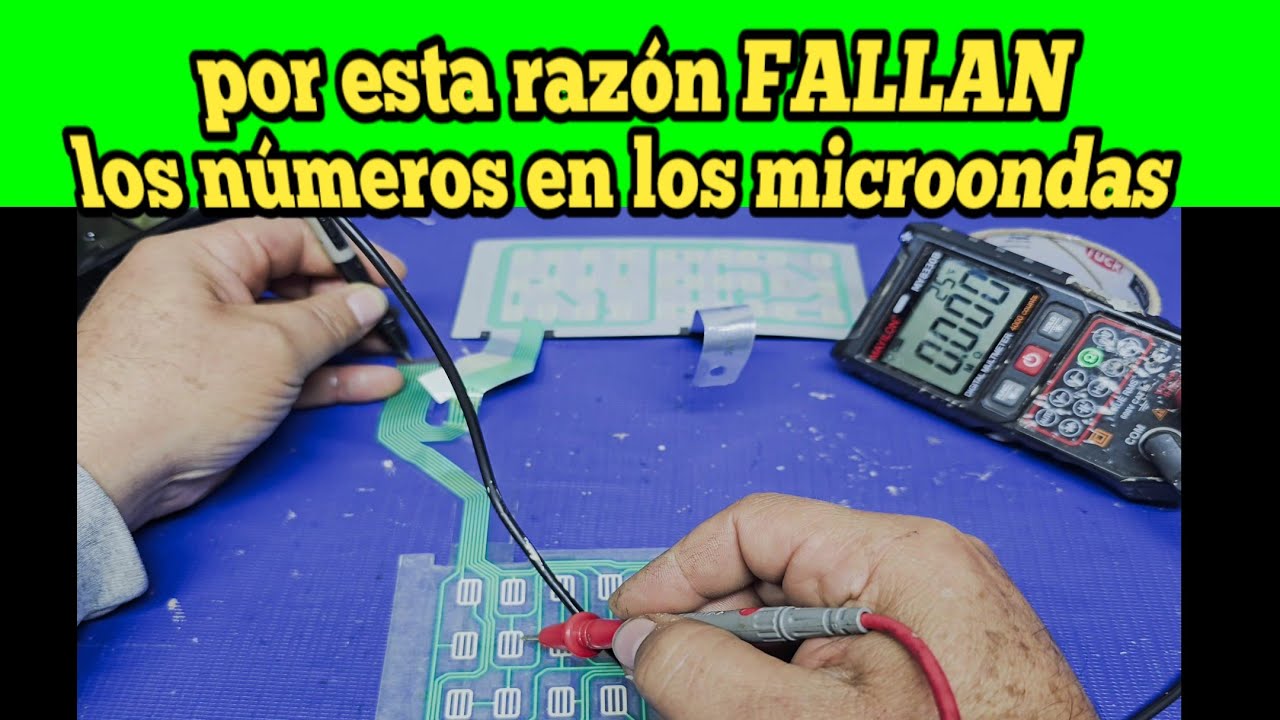 Así arreglo los números de los microondas TU COMO LE HACES ?