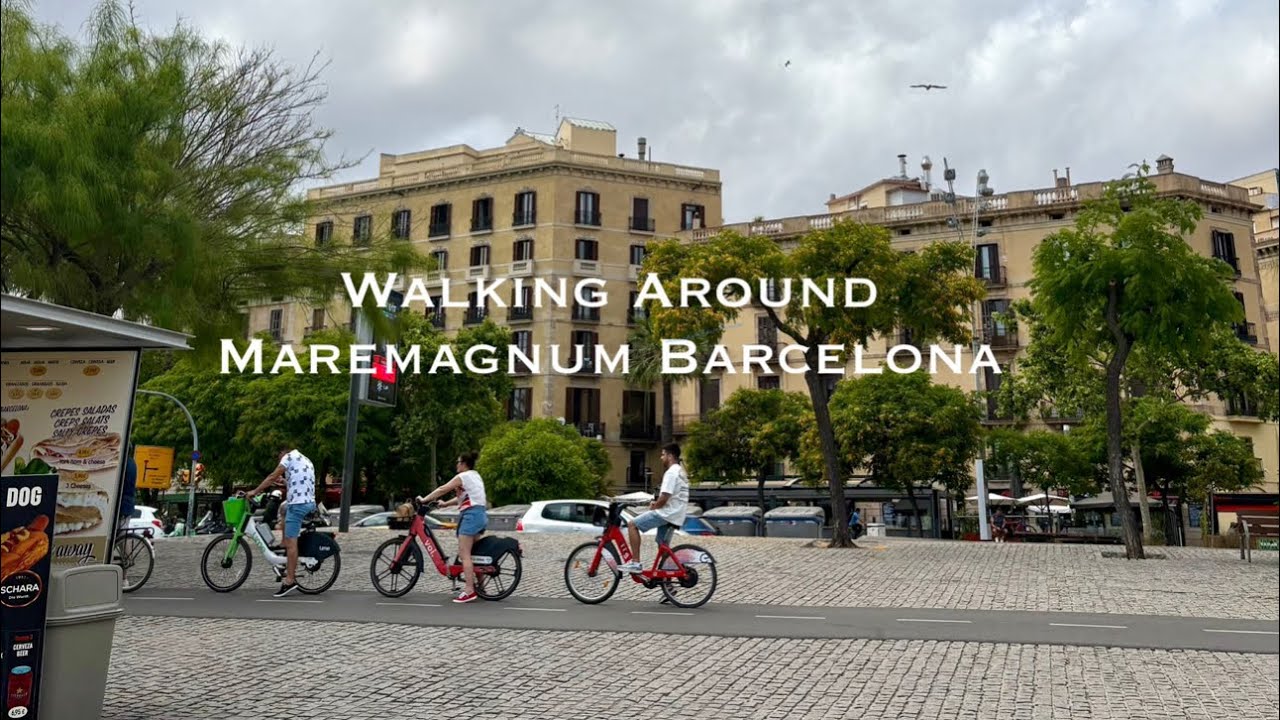 Mare-magnum Barcelona(walking around)