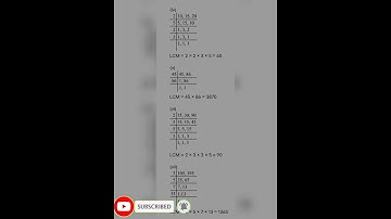 Class 7th chapter 3 HCF and LCM Practice set 13