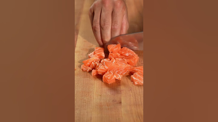 Salmon poke bowl #shorts