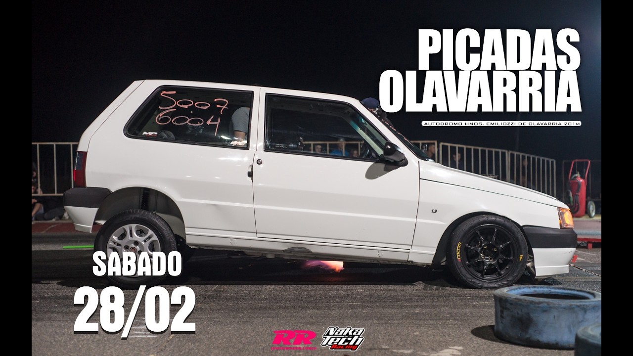 Resumen Picadas Olavarria Autos Parte 2 402m sabado 28/02/26 ENFIERRADOS.COM