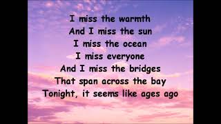 Sixpence None The Richer - A Million Parachutes (Lyrics)