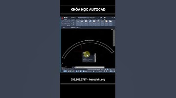 LENGTHEN cách vẽ cung tròn với chiều dài cho trước trong AutoCAD #khoahocautocad
