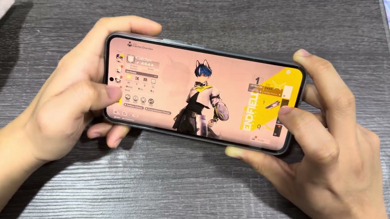 Arknights: Endfield Gaming Test On Meizu 21