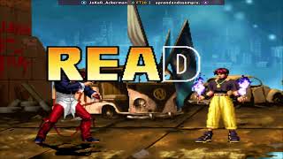 KOF '98 Mega Upload || JoKeR_Ackerman (BR) Vs aprendendosempre. (BR) || Play Date 7 Apr 26