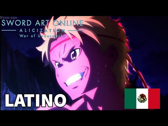 Sword Art Online Alicization War of Underworld (Doblaje Latino) En