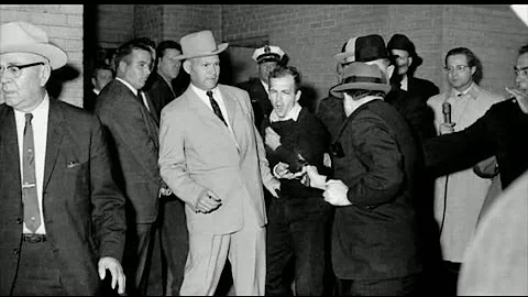 PHOTOGRAPHING JACK RUBY SHOOTING LEE HARVEY OSWALD...