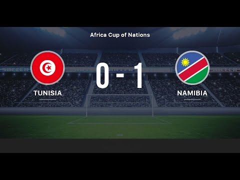 tunisie 0 -1 namibie ملخص مباراة تونس وناميبيا 0-1