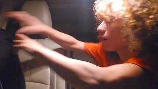 A crazy stranger attacked us