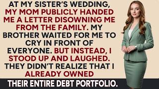 Mom Gave Me A Disownment Letter At My Sister’s Wedding — I Responded Legally... | Pro Revenge