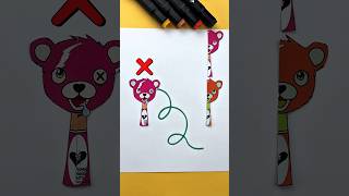 Sprunki OC Cuddle Team Leader Fortnite Phase 2 line connect paper puzzle game #sprunki #incredibox
