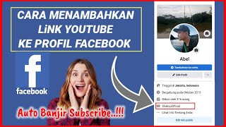 Cara Menambahkan Link akun Youtube di facebook