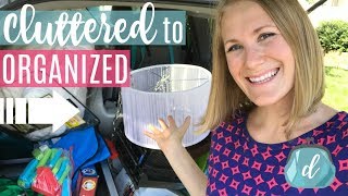 How to get rid of CLUTTER and get ORGANIZED now! ❤ + GIVEAWAY!