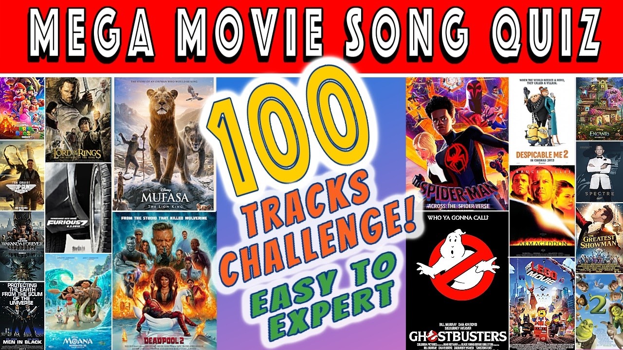 Guess The Movie Song QUIZ CHALLENGE! (100 Original Soundtracks)