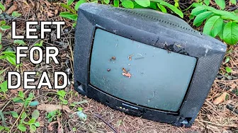 Trash-picked CRT Television: Can I save it?