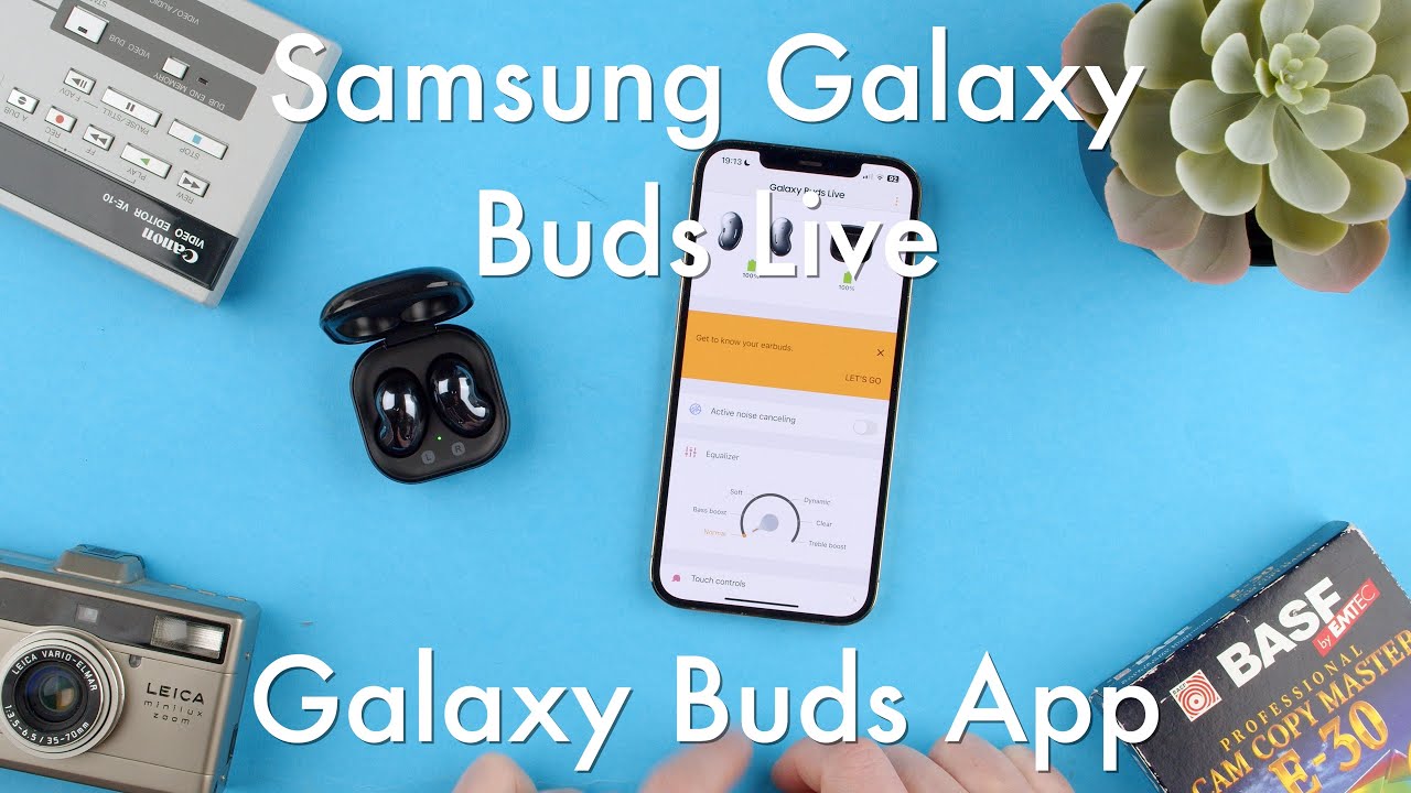 How to Download the Samsung Galaxy Buds App on an iPhone || Samsung Galaxy Buds Live