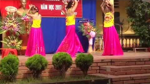 Múa bánh trôi nước - 9a Trường THCS Ngọc Thanhv