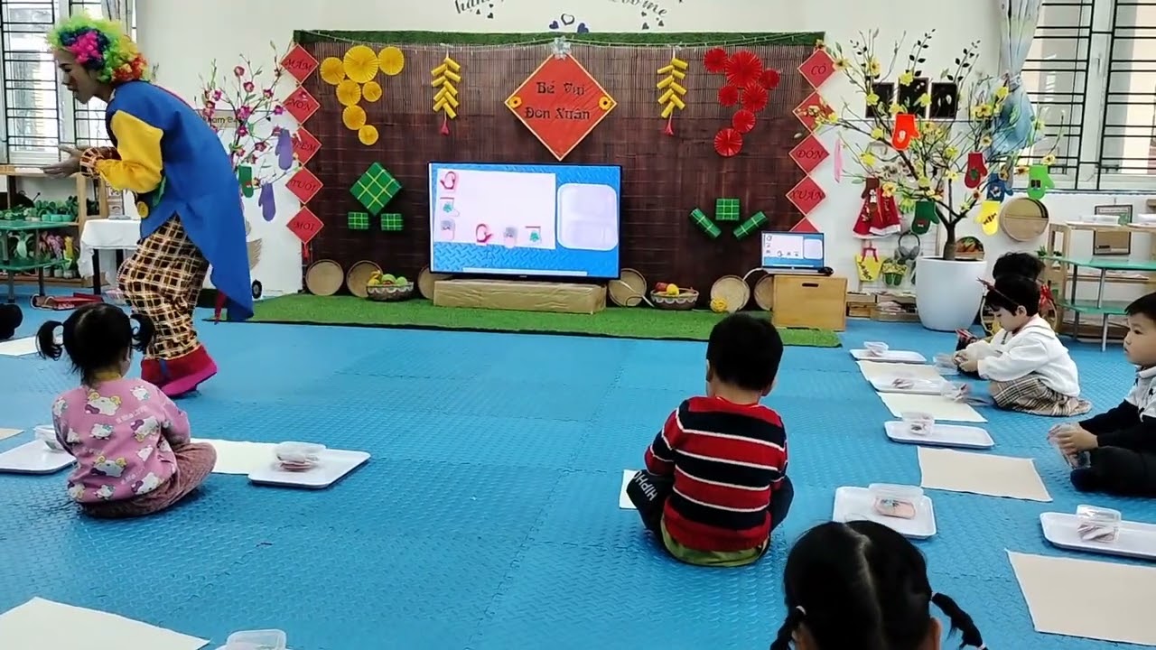 LQVT dạy trẻ ghép đôi   Mẫu giáo bé