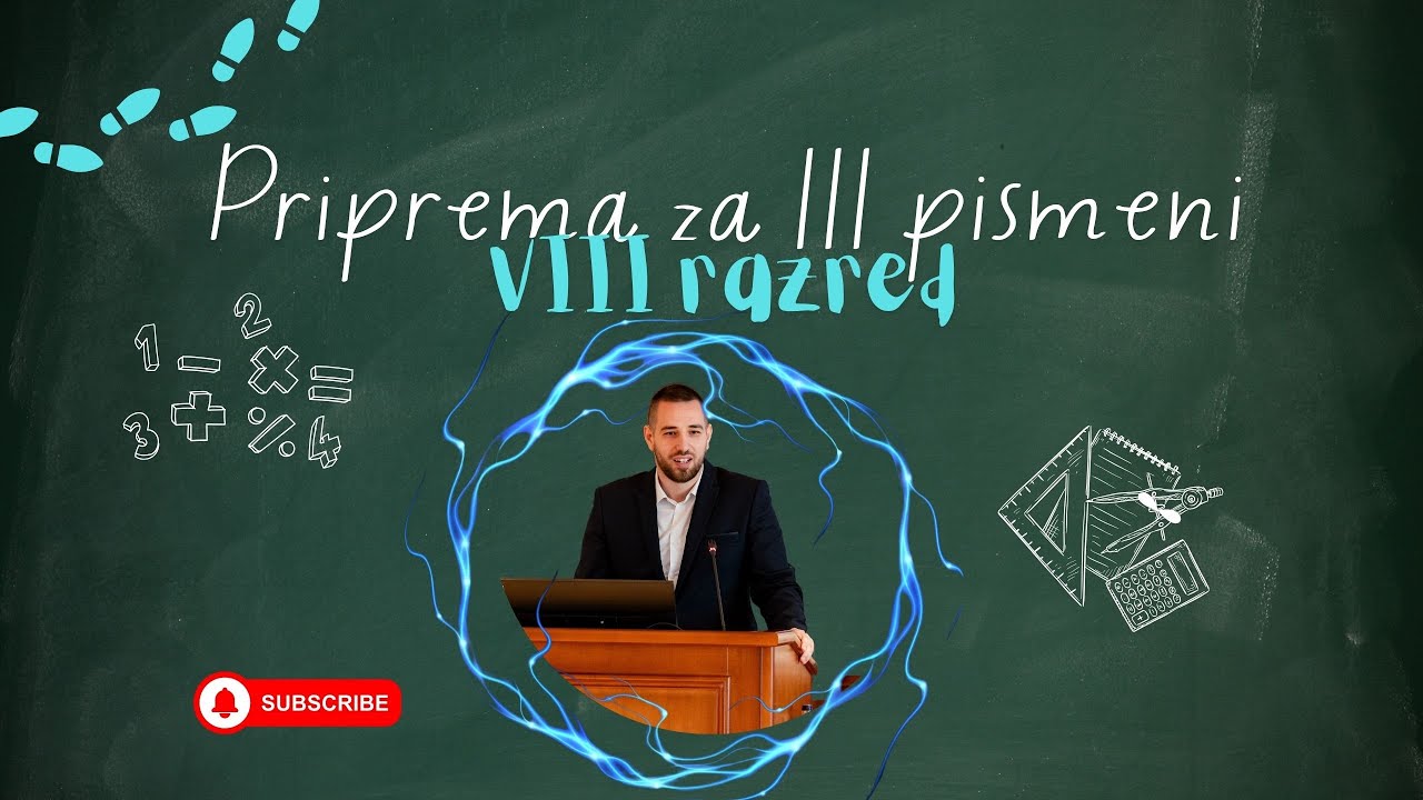 Priprema za III pismeni zadatak 8. razred