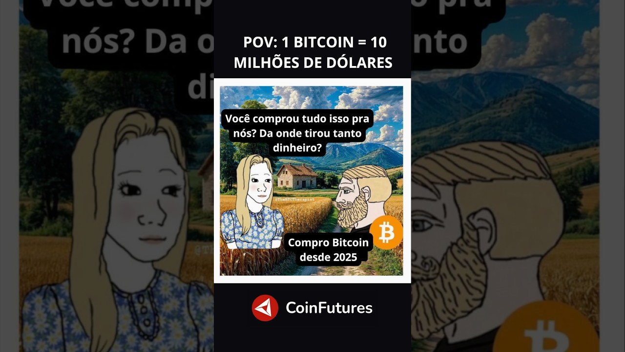 Bitcoin por 10 milhões de dólares? #bitcoin #criptomoedas #btc - YouTube