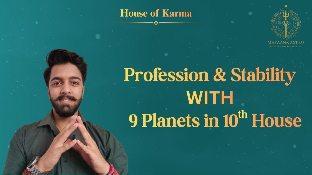 Planets in 10th House & Your Profession Explained | Career Astrology by 