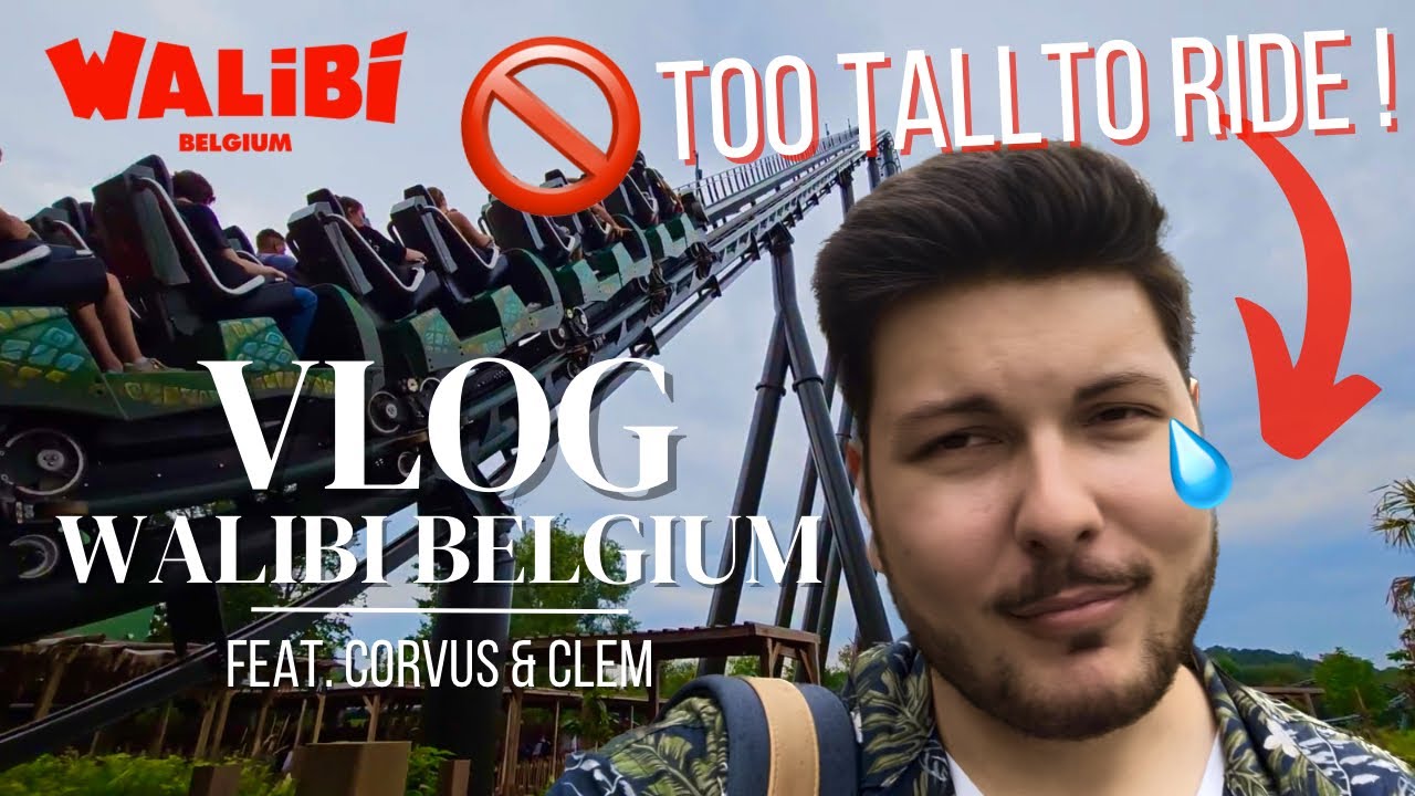 🚫 Too Tall To Ride KONDAA - Walibi Belgium Vlog June 2023 feat. 