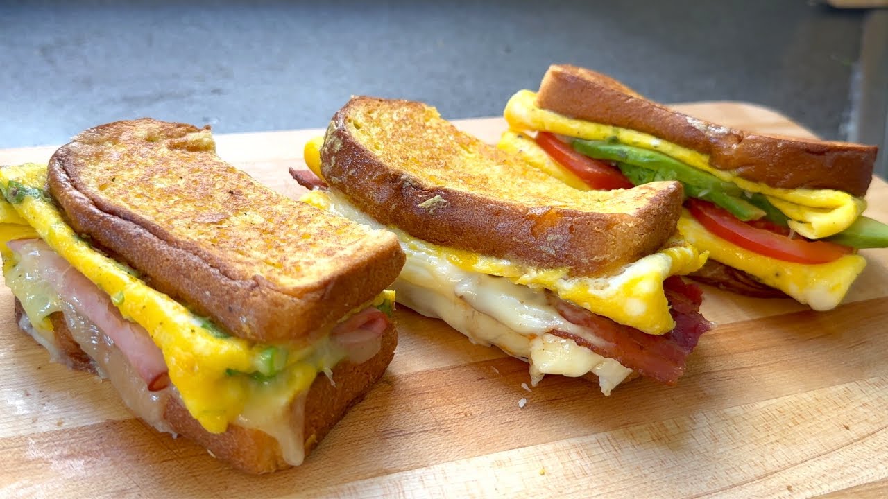 Easy and Delicious One Pan Egg Toast! [簡単でおしゃれな朝食