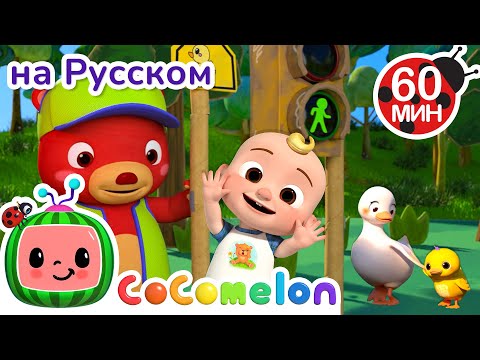 Песня о безопасности дорожного движения🎶🚦 | CoComelon на русском — Детские песенки