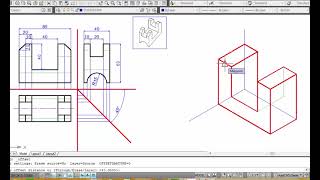 DRAWING AXIS PROJECTIONS Part 1 (Equilateral perpendicular projections)
