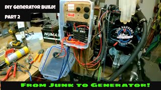 DIY DC Generator Project Part 2 - Broken Road Sweeper To Boat Generator?