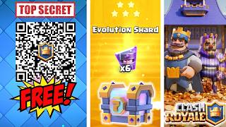 New SECRET FREE QR Codes and 3 Free Rewards in Clash Royale for EVERYONE!