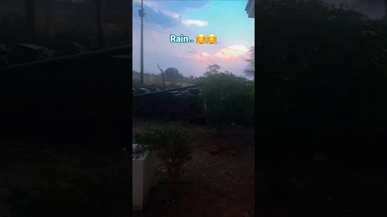 enjoying rain with family 🥰☺️🤗....