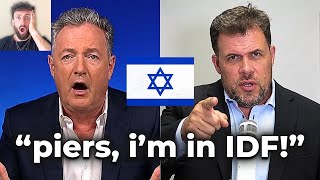 ACTUAL IDF Commander Shuts Up Piers Morgan On Iran War!