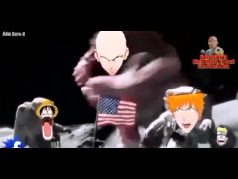 One Punch Man Vs One Piece And Naruto And Bleach And Dragon Ball Lol Youtube