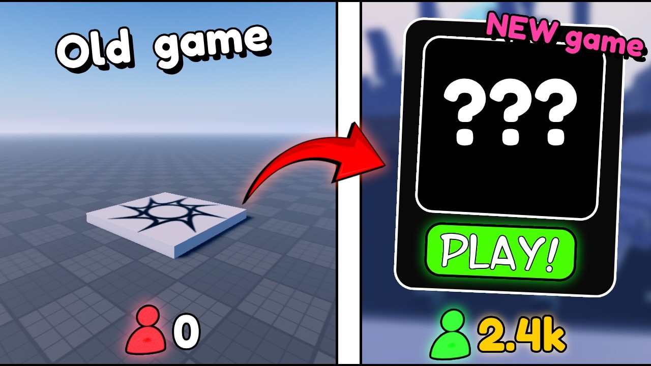 I Made a VIRAL Roblox game from my Old Game! | Devlog 1 - YouTube