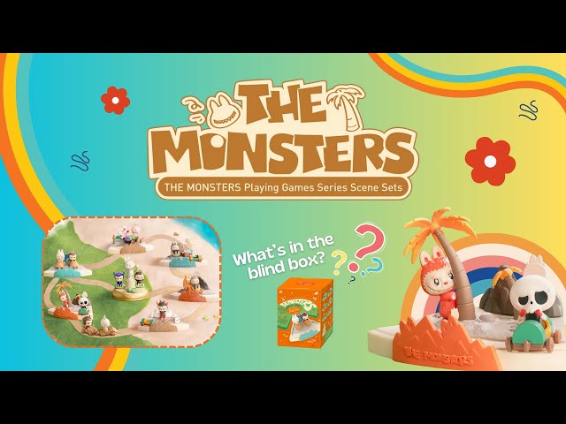 Unboxing the POPMART THE MONSTERS LABUBU Playing Games Series