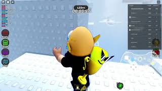 (No Audio) Roblox Gravity 2 Player Obby Speedrun (600M, 5:34, Sprint Gamepass Only) Blue POV Only