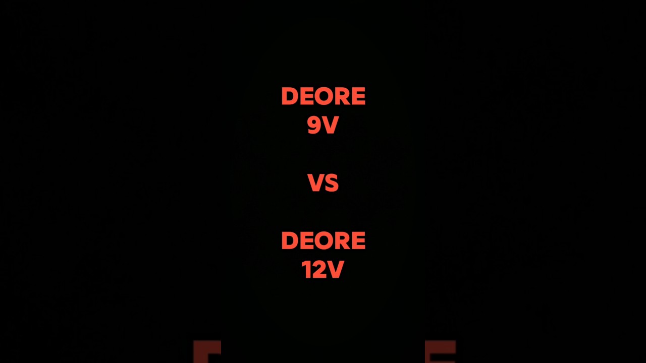 Evolução do câmbio Shimano Deore 