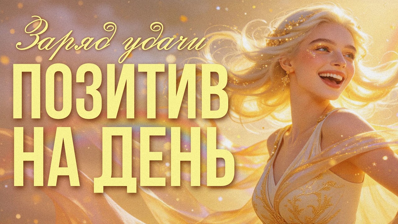 Я УДАЧЛИВАЯ ✨Музыка для ХОРОШЕГО Настроения | Получи ЗАРЯД Позитива на День!